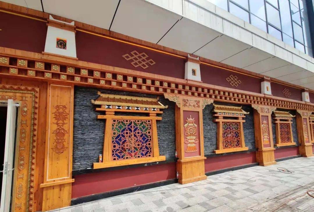 广州珠穆朗玛藏餐音乐吧--门店涂装工程
